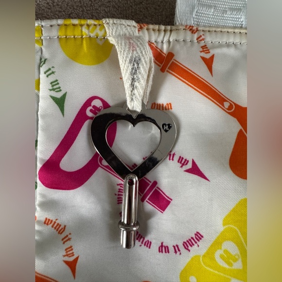 Harajuku Lovers Key Print Tote Bag Y2K Kawaii Japanese Streetwear Cute - Picture 3 of 12